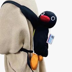 Pingu Backpack, Pingu Aesthetic, Cute Pingu, Anti Fashion Aesthetic, Penguin Backpack, Pingu Penguin, Y2k Backpack, Cool Bags, Anime Items