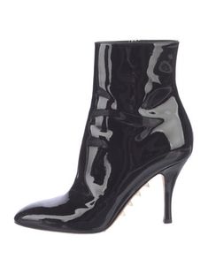 Valentino Patent Leather Ankle Sock BootsBlackRockstud AccentsSemi-Pointed Toes with Studded AccentsConcealed Zip Closure at SidesFit: This style typically runs a half size to a full size small. Valentino Sock Boots, Leather Sock Boots, Ankle Sock, Sock Boots, Valentino Women, Valentino Rockstud, Valentino Shoes, Ankle Socks, Black Patent Leather