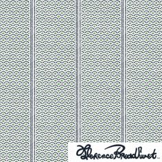 Broadhurst Japanese Stripe Panels Hand Printed Wallpaper, Florence Broadhurst, 23 Years Old, Sherman Oaks, Extraordinary Life, Color Theme, Set Sail, True Nature, Artistic Expression