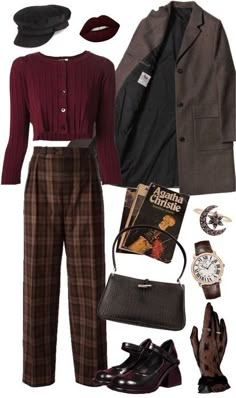 90s Dark Academia Fashion, Academic Aesthetic Outfit, Casual Dark Academia Outfits, Librarian Outfit, Dark Academia Fashion Women, Librarian Aesthetic, Library Chic, Autumn Woman