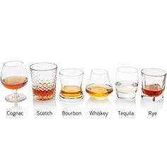 The Libbey Craft Spirits 6-piece Assorted Drinkware Glass Set is substantial, attractive, and versatile. Craft spirits aficionados seek adventurous new tastes, and these glasses enhance the artisanal libations they crave. Confidently serve fine tequila, scotch, cognac, bourbon, whiskey, or rye in its proper vessel and join the craft spirits movement. Whiskey Glasses Set, Liquor Glasses, Drinkware Sets, Whiskey Glasses, Drink Dispenser, Bourbon Whiskey, The Craft, Rye, Glass Crafts