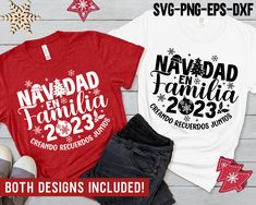 Cricut Funny, Spanish Christmas, 2023 Svg, Matching Family Shirts, Mexican Christmas, Christmas Cut Files, Christmas Matching, Family Shirts Matching, Christmas Inspo