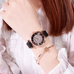 Brand Name:NoneMovement:QUARTZClasp Type:BuckleOrigin:CN(Origin)Case Material:ALLOYWater Resistance Depth:3BarStyle:Fashion & CasualBand Width:14mmCase Shape:ROUNDCase Thickness:9mmFeature:Shock ResistantFeature:Water ResistantDial Window Material Type:HardlexBand Length:24cmBoxes & Cases Material:No packageBand Material Type:LeatherDial Diameter:36mm Stylish Watches For Girls, Classic Watch Women, Watches Women Leather, Bracelet Watches Women, Girls Dp Stylish, Watches Women, Modern Watches, Womens Watches Luxury, Rose Gold Watches