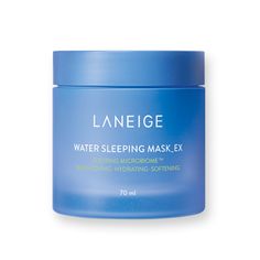 Overnight mask featuring Sleeping Micro Biome™ and enhanced Pro-biotics Complex that strengthen the skin’s defense to realize a well-slept, bright and clear complexion. Water Sleeping Mask, Laneige Water Sleeping Mask, Overnight Mask, Clear Complexion, Gel Mask, Biome, Etude House, Sleeping Mask, Dehydrated Skin