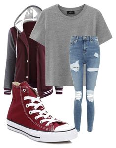 "Untitled #134" by iballisticredhead on Polyvore featuring Topshop and Converse Fashion Tricks, Jean Fits, Comfy Casual Outfits, Bella Swan, Fall Clothes, Smoked Sausage, Fit Ideas, Hoodie Outfit