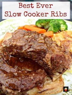 the best ever slow cooker ribs recipe