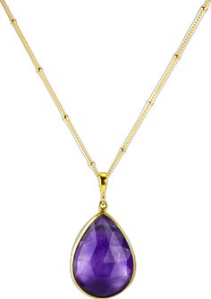 Pear-shaped Necklace With Bezel Setting For Gift, Pear-shaped Bezel Setting Necklace For Gift, Gold Teardrop Drop Necklace With Natural Stones, Sterling Silver Teardrop Necklace With Bezel Setting, Teardrop Bezel Set Necklace Gift, Amethyst Necklace With Bezel Setting As Gift, Teardrop Pendant Jewelry With Bezel Setting, Gift Amethyst Necklace With Bezel Setting, Gift Jewelry Teardrop Pendant With Bezel Setting