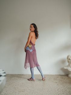 STUNNING Alberta Ferretti Mauve Silk Halter Neck Dress - Etsy Spring Stretch Bias Cut Dress, Spring Bias Cut Stretch Dresses, Spring Low Back Slip Dress With Bias Cut, Summer Fitted Slip Dress With Cowl Back, Spring Slip Dress With Bias Cut And Cowl Back, Spring Fitted Slip Dress With Cowl Back, Spring Bias Cut Dress With Cowl Back, Fitted Cowl Neck Slip Dress For Summer, Fitted Low Back Slip Dress For Spring