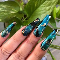 Nail Therapy, Nails Styles, Nail Glam, Designer Nails, Space Nails, Nail Painting, November Nails, Acrylic Press On Nails