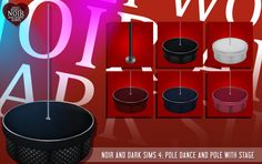 an advertisement for hot and cold air frying pans with spatulas on them