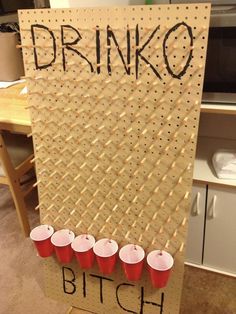 21st Birthday Games, Fun Party Crafts, Luau Party Games, Alcohol Ideas, Princess Party Games, Backyard Party Games, Alcohol Games, 21st Bday Ideas