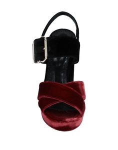 These vibrant velvet sandals are perfectly designed for your social media posts. Crafted entirely in Italy with precision, comfortable wrapped four inch heel and platform for stability. Add flair to your outfits with their two-tone color blocking and buckle detailing. Quality construction and materials like leather lining and sole ensure lasting wear from nights on the town or weekends away. Capture your stylish steps in these head-turning sandals made for Instagram likes. Luxury Sandals With Tang Buckle For Party, Luxury Party Sandals With Tang Buckle, Party Sandals With Tang Buckle And Open Heel, Velvet Sandals, Instagram Likes, Social Media Posts, Personal Shopping, Women's Shoes Sandals, Women's Shoes