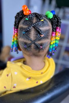 Black Baby Girl Hairstyles, Kids Curly Hairstyles, Kid Braid Styles, Natural Hairstyles For Kids, Girls Natural Hairstyles