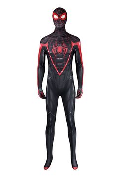 Material:3D polyester Miles Morales Cosplay, Spider Man Cosplay, Spider Man 2, Miles Morales, Start Saving, Cosplay Costume, Cosplay Costumes, Jumpsuit, For Sale