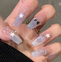 Glitter Tip Nails, Nagel Tips, Nail Type, New Nail Art, Luxury Nails, False Nail, Nail Supply, Artificial Nails, False Nails