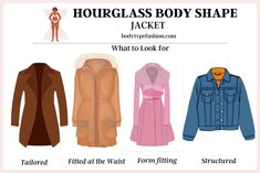 Single-Breasted Styles Hourglass Styling, Hourglass Figure Outfits, Hourglass Figure Dress, Hourglass Outfits, Dress Body Type, Hourglass Body Shape, Hourglass Fashion, Figure Dress, Pear Body