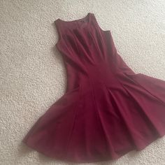 Chadwick’s Size 8 , Magenta, Grommet Seamed Style, Slightly Below Knee Length, Polyester Knit. No Tags. Brand New, Never Worn. Formal Fit And Flare Mini Dress With Lining, Size 8 Dress, Knee Length, Brand New, Womens Dresses, Knitting, Tags, Women Shopping, Dresses