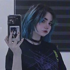 Alt Girls, Aesthetic People, Grunge Girl, Hair Inspo Color, Girl Face, Pretty Hairstyles, Hair Goals, Ideas Style