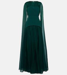 Dressy Hats, Modest Evening Dress, Silk Evening Dress, Royal Clothing, Crepe Gown, Designer Evening Gowns, New Order, Shape Wear, Evening Dress Fashion