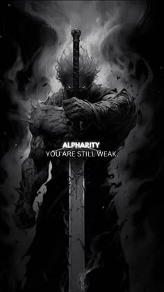 You are still weak. Weak Wallpaper, Ca Motivation Wallpaper, Warrior Wallpaper Aesthetic, For When I Am Weak I Am Strong Tattoo, Weak And Strong Quotes, Be Strong When You Are Weak Quotes, Samurai Quotes Wallpaper, Strong Wallpaper, Dark Motivation