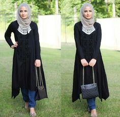 #hijab #fashion Modest Outfit Ideas Muslim, Outfit Ideas Muslim, New Hijab, Modest Outfit Ideas, Hijab Designs, Modest Outfit