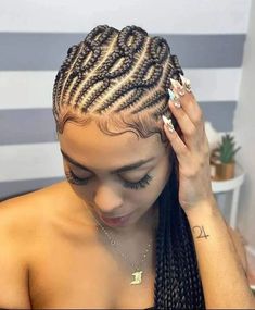 60 African Hair Braiding Styles Ideas For (2024) | ThriveNaija Weaving Ideas, Braided Cornrow Hairstyles, Braids Hairstyles Pictures, Cool Braid Hairstyles, Beautiful Braids, Girls Hairstyles Braids, Natural Hair Braids