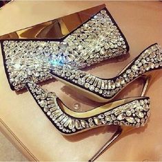 A classic but stylish crystal studded reinterpretation by the Pisani Maison. The overal Swarovski setting makes it shiny and unique at the same time. Vivid and ever changing tonality of colour define this unique piece. Lined iron stiletto. Inner lining. Genuine leather sole. Heel: 120 mm. [custom tab]UPPER #1: 100% GOAT LEATHER | UPPER #2: 100% MUSTELA VISON | INSERT #1: 100% GLASS FIBRE | OUTSOLE #1: 100% COW LEATHER [/custom tab] Jimmy Choo Heels, Bling Shoes, Pumps Heels Stilettos, Gorgeous Shoes, Fabulous Shoes, Shoe Obsession, Shoe Lover, Beautiful Shoes, Flat Shoes