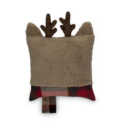 Help tie your space together with this Cuddl Duds® Beige Reindeer Decorative Pillow.Click this HOME DECOR & FURNITURE GUIDE to find the perfect fit and more! Help tie your space together with this Cuddl Duds® Beige Reindeer Decorative Pillow.Click this HOME DECOR & FURNITURE GUIDE to find the perfect fit and more! FEATURES 18" X 18" Fill weight: 22.93 OZ Zipper closure SoftCONSTRUCTION & CARE Cover: Polyester Polyester Fill: Polyester Spot clean ImportedSUSTAINABILITY FEATURES Tested for harmful Snowman Applique, Reindeer Pillow, Cuddl Duds, Sock Animals, Christmas Blankets, Winter Crafts, Decor Furniture, Chair Pads, Softies