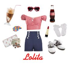 Dolores Haze 1997 Outfits, Dolores Haze Outfit, Coquette Americana, Lolita Outfit, Outfit Polyvore, Fashion Feminine, Lolita Outfits, Pin Up Outfits, Pinup Couture