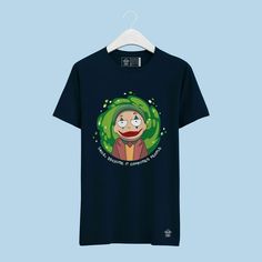 a t - shirt with an image of a cartoon character on it