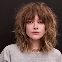 Anh Co Tran / Modern Shag Shaggy Messy Haircuts, Mid Length Hair Edgy, Shaggy Shoulder Length Hair Straight, Short Shag With Bangs Thick Hair, Short Shag With Bangs Fine Hair, Short Modern Shag, French Shag Haircut, Shaggy Medium Hair, Short Shag Bob