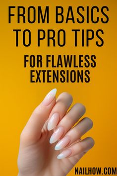 Keep your nails looking professional for weeks with hard gel overlays. Check out our DIY guide at nailhow.com.