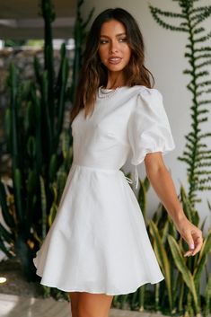 Cruising Through Dress White | Fortunate One White Dress Flowy, Spring Break Dress, Cocktail Dress Formal, Skirt And Top Set, White Long Sleeve Dress, Mini Dress Formal, Golden Glow, Tie Styles, By The Beach