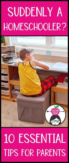 a young boy sitting at a desk with the words, how do you need to study?