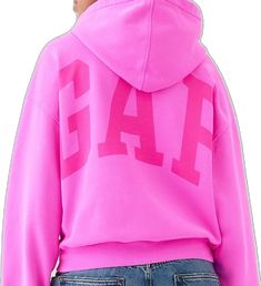 Arch Logo, Support People, Vintage Soft, Gender Equality, Dyeing Process, Cropped Hoodie, Arch, Gap, Cotton Blend