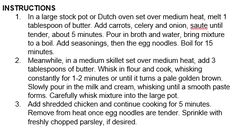 instructions for cooking chicken in the oven