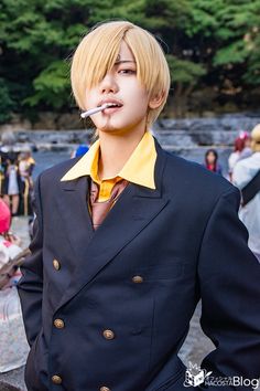 One Piece Sanji Cosplay 💛 Cosplay Sanji, Boy Cosplay, Makeup Cosplay, Sanji Vinsmoke, Happy Pride, Pride Month