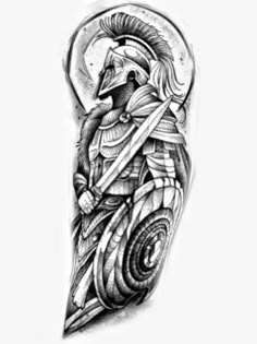 Valkyrie Tattoo, Karma Tattoo, Baby Tattoo Designs, Spartan Tattoo, Knight Tattoo, Last Kingdom, Forearm Band Tattoos, Cool Arm Tattoos