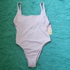 Stoney Clover Lane Women's Pink Cheeky One Pc. Swimsuit Cheeky High-Leg One Piece Cute Heart Buttons With Vertical Stripes Nylon/Spandex/Polyester Any Questions, Please Ask! *Reasonable Offers Welcome* *Bundle To Save More* *Fast Shipping* Smoke Free Home Stretch Bodysuit With Button Closure For Summer, Cute Fitted Solid Color Bodysuit, Summer Bodysuit With Button Closure, Cute Bodysuit For Summer, Cute Solid Color Bodysuit For Summer, Cute Solid Color Summer Bodysuit, Cute Fitted Bodysuit, Casual Pink Bodysuit For Poolside, Casual Pink Bodysuit For Vacation