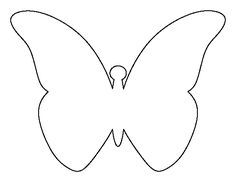 the outline of a butterfly on a white background