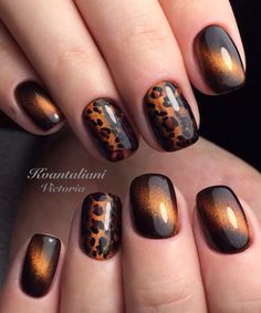 ! Pink Tip Nails, Chameleon Nails, Nail Designs Tutorial, Nail Shimmer, Animal Print Nails, Thanksgiving Nails, Cat Eye Nails, Pedicures, Chic Nails