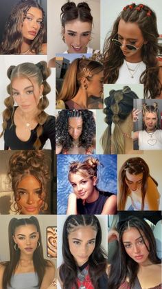 Our 90s hairstyles for women gallery includes, Rachel’s iconic friends cut, Janet Jacksons braids to Mariah Carey's curls. Gallery Inside Around The House Hairstyles, Bad B Hairstyles, Long Hair Outfits, Y2k Dyed Hair, What To Wear To The Movies, Hairstyles For Layered Hair Easy, Hairstyle Collage, Hair Dues, Halloweenský Makeup