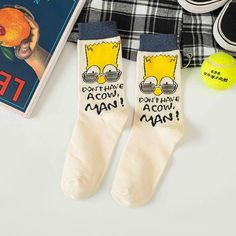 These kawaii cartoon banana anime sock are made of cotton, which is comfortable and breathable. Can be matched with sneakers, skirts, jeans, etc. Middle tube socks 5 styles available. big-banana,navy-boy,banana-bear,small-banana,glasses-man.. for a sweet yet comfortable everyday look! Size :ones-size, 220~255mm Cartoon Banana, Anime Socks, Small Banana, Skirts Jeans, Cat Bow, Kawaii Jewelry, Kawaii Cartoon, Free Socks, Couple Cartoon