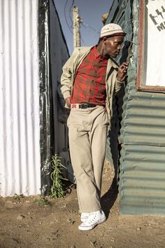 Standing, Jeans, Outerwear, Trousers, South African Men Fashion, Pantsula Fashion, The Fix Clothing South Africa, Jamaican Clothing, South Africa Fashion, Fix Clothing, Vintage Outfits 90s, South African Fashion, Jamaican Culture