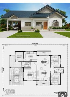 the floor plan for this house is very small and has three bedroom, two bathrooms