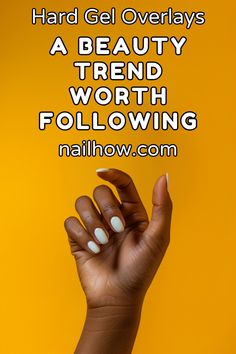 Upgrade your nail care regimen with hard gel overlays. For a complete tutorial, visit nailhow.com. Hard Gel Overlay, Hard Gel Nails, Weak Nails, Gel Overlay, Gel Nails At Home, Gel Extensions, Nails Only, Nail Plate, Hard Gel