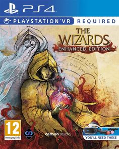 the wizard's enhanced edition is on display in this playstation video game cover art