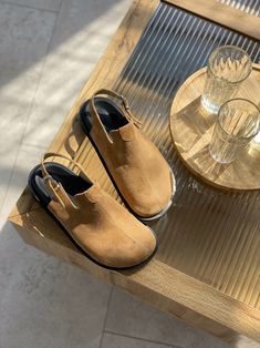 Stylish Suede Clogs - Etsy Birkenstock Outfit, Clogs And Mules, Suede Clogs, Fisherman Sandals, Mens Shoes Casual Sneakers, Barefoot Shoes, Sorel Womens, Leather Clogs, Clogs Shoes