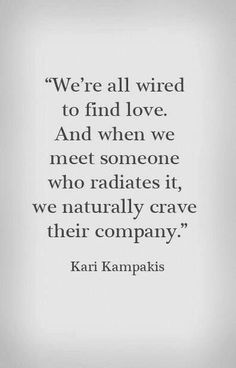 the quote from karl karpis about love