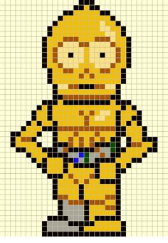 an image of the simpsons character made out of pixels